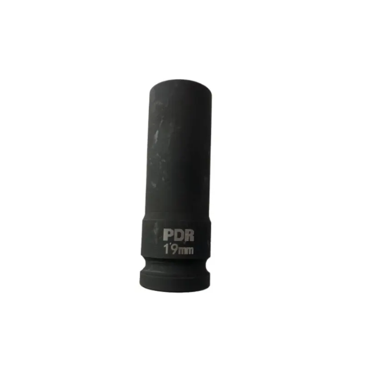 Soquete de Impacto Sextavado Longo Encaixe de 1/2 X 19 Mm - LDR-PRO1219
