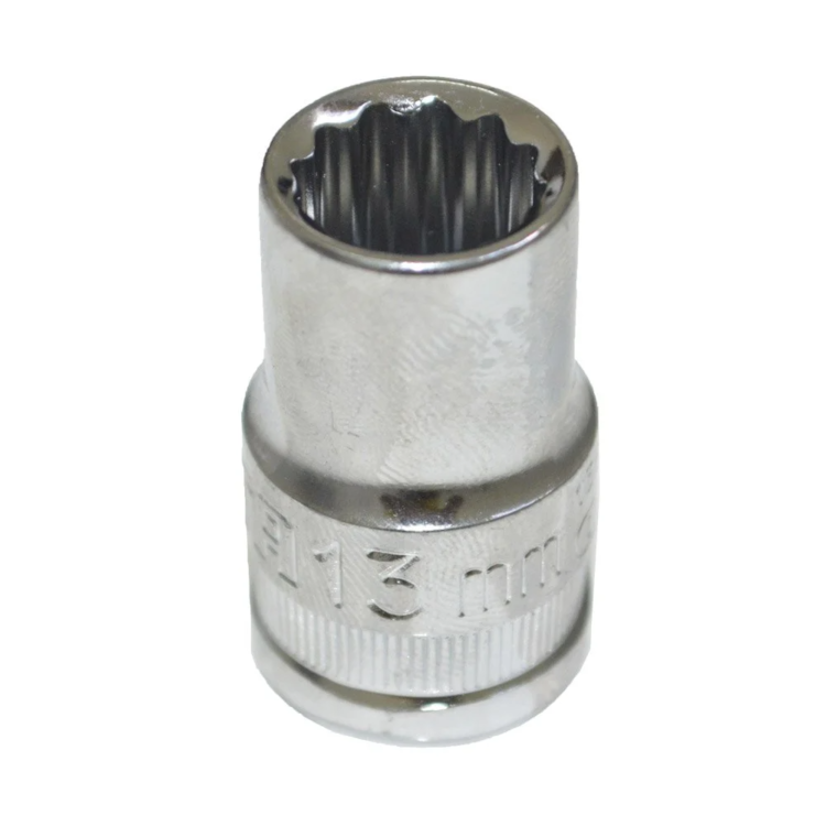 Soquete Estriado 1/2 13mm - SATA - ST13604SC