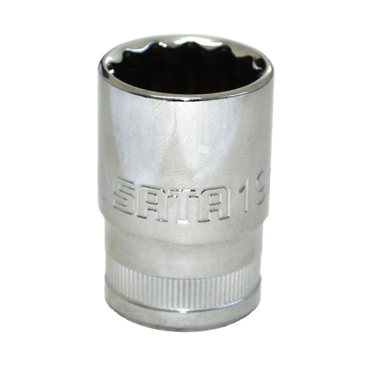 Soquete Estriado 1/2 19mm - SATA - ST13610SC
