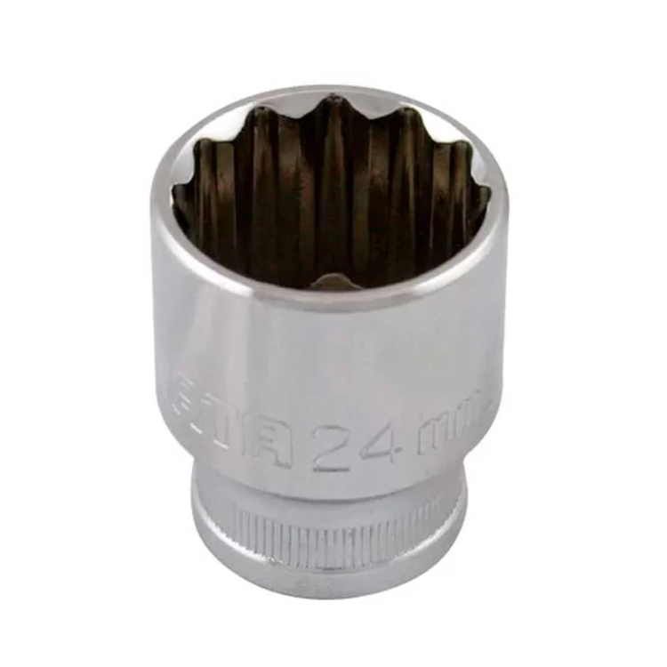 Soquete Estriado 1/2 24mm - SATA - ST13615SC