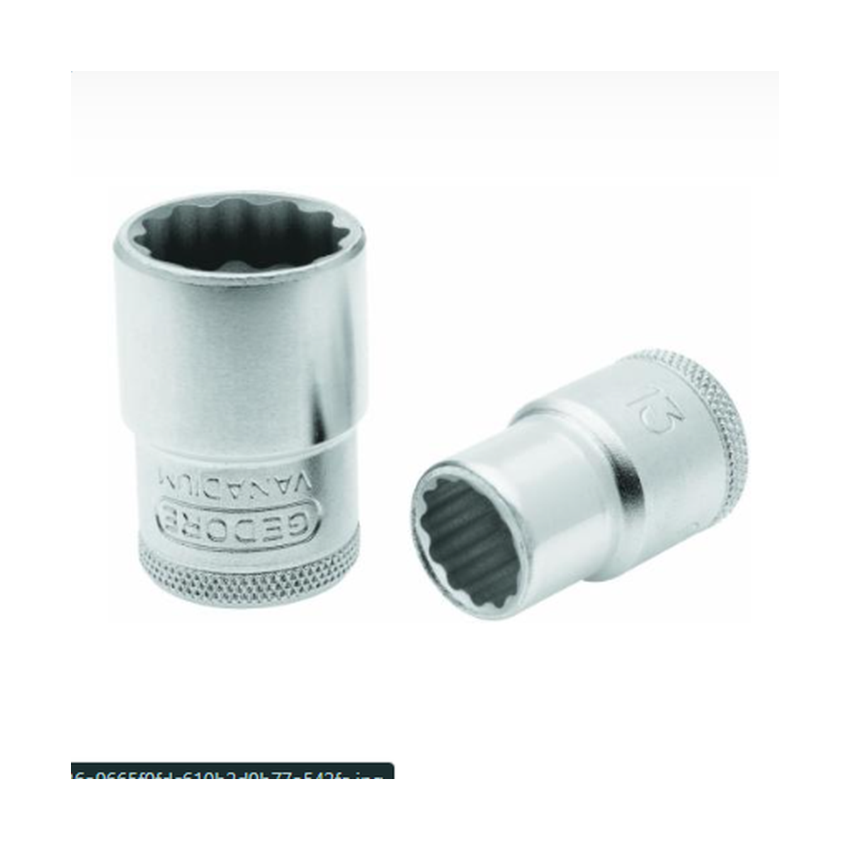 Soquete Estriado 1/2" com Encaixe 1/2" - GEDORE-015153