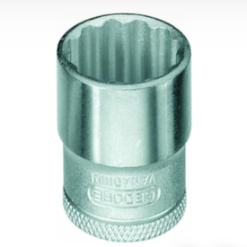 Soquete Estriado 1/2" com Encaixe 3/8 - GEDORE-014065