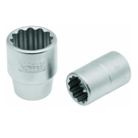 Soquete Estriado 19mm Encaixe 3/4" - GEDORE 017001