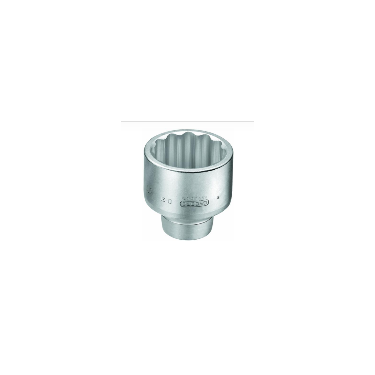 Soquete Estriado 2.3/16" Encaixe 1" - GEDORE 018060
