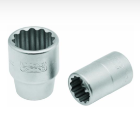 Soquete Estriado 2" com Encaixe 3/4" - GEDORE-017067