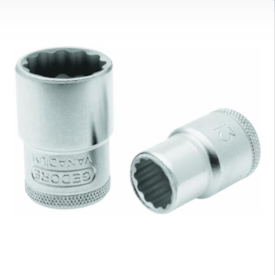 Soquete Estriado 23mm com Encaixe 1/2" - GEDORE-015114