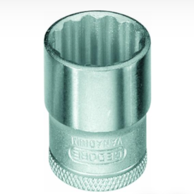 Soquete Estriado 3/4" com Encaixe 3/8 - GEDORE-014060