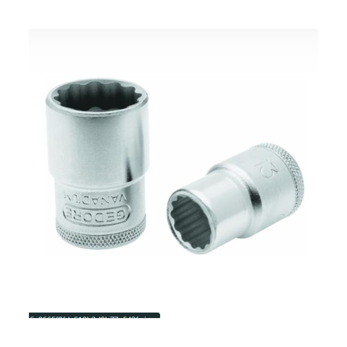Soquete Estriado 7/16" com Encaixe 1/2" - GEDORE-015152