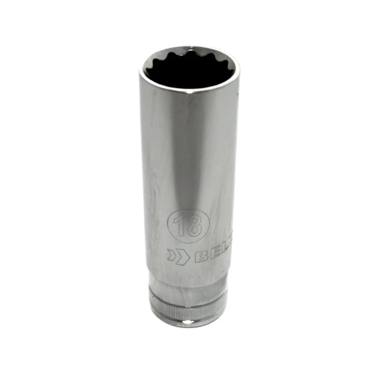Soquete Estriado Longo Enc 1/2 18mm - BELZER - 80789BX