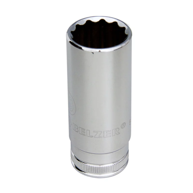 Soquete Estriado Longo Enc 1/2 19mm - BELZER - 80790BX