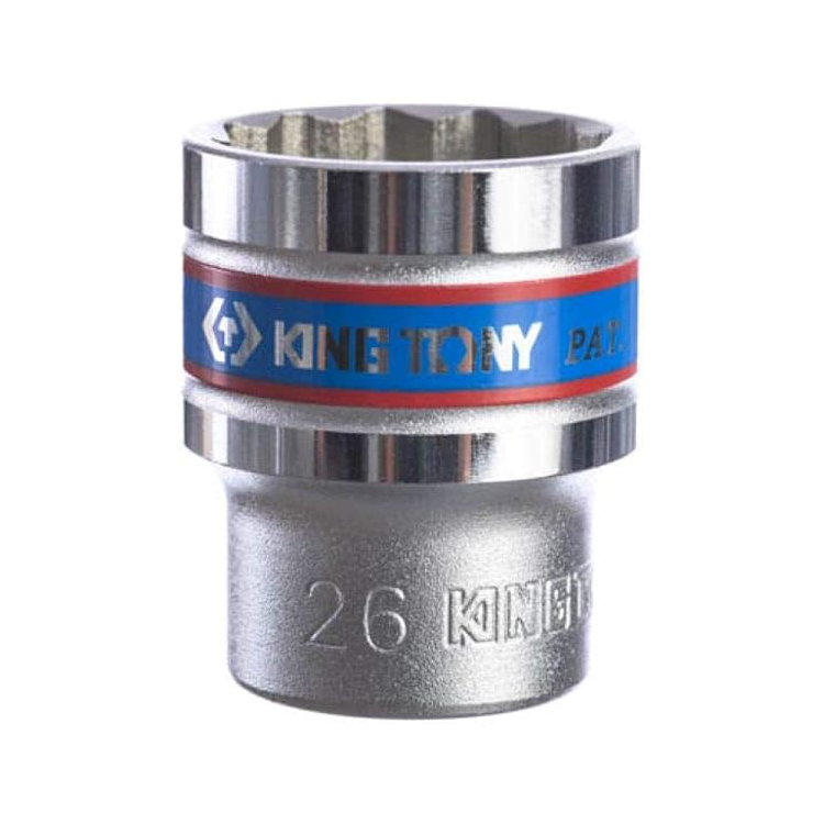 Soquete Estriado Longo Raven - 1/2 X 26MM - 423026M