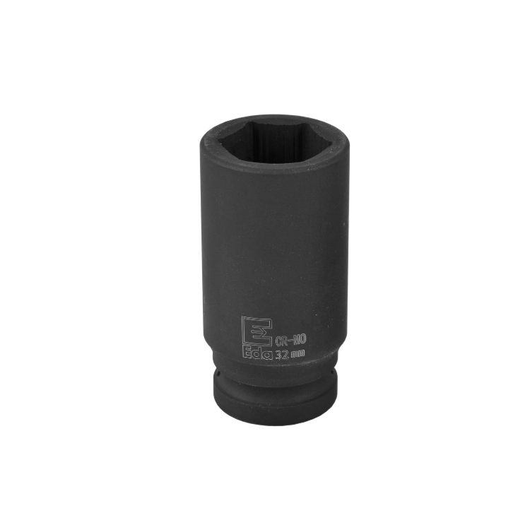 Soquete Pito Impacto Longo Sextavado 24 Mm Encaixe 3/4'' -EDA-9PY