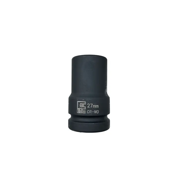 Soquete Pito Impacto Longo Sextavado 27 Mm Encaixe 1'' - EDA-9KW