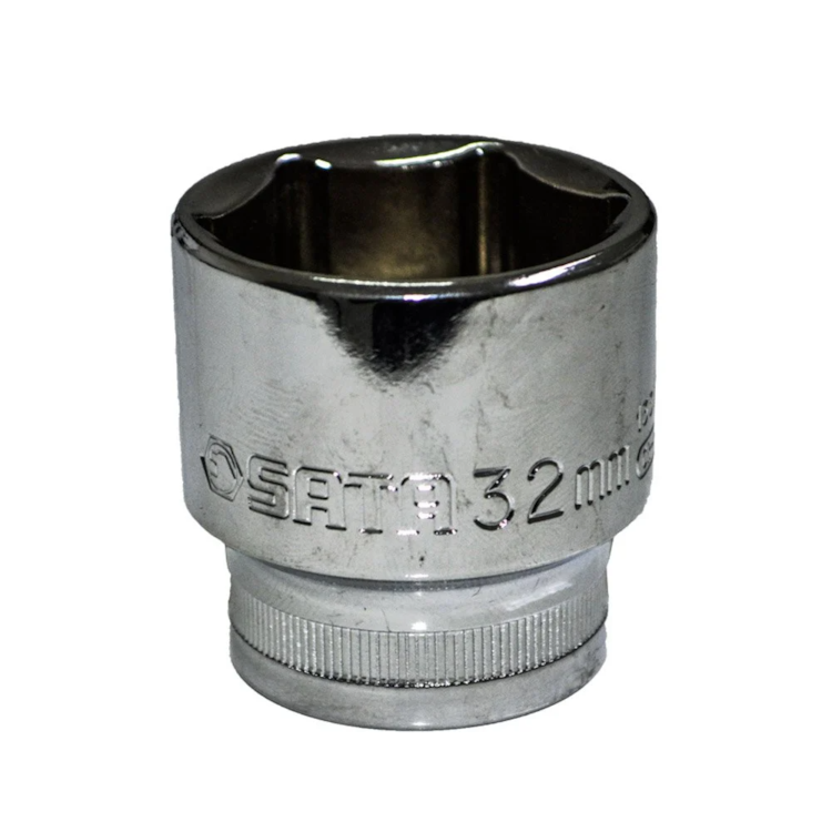 Soquete Sextavado 1/2 32mm - SATA - ST13318SC