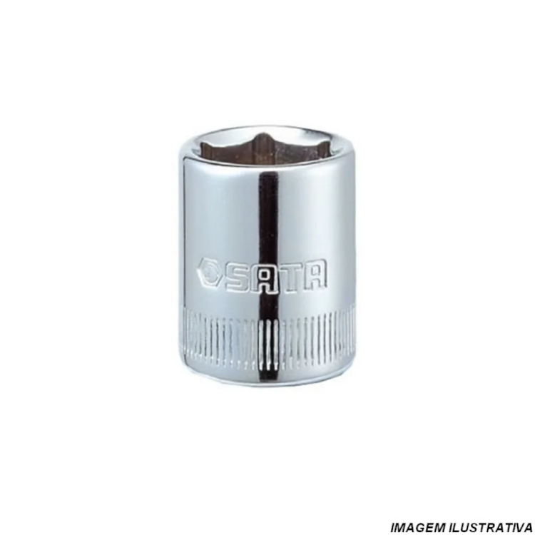 Soquete Sextavado 1/4 13mm - SATA - ST11313SC