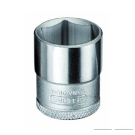 Soquete Sextavado 7 mm com Encaixe 3/8" - GEDORE-014002
