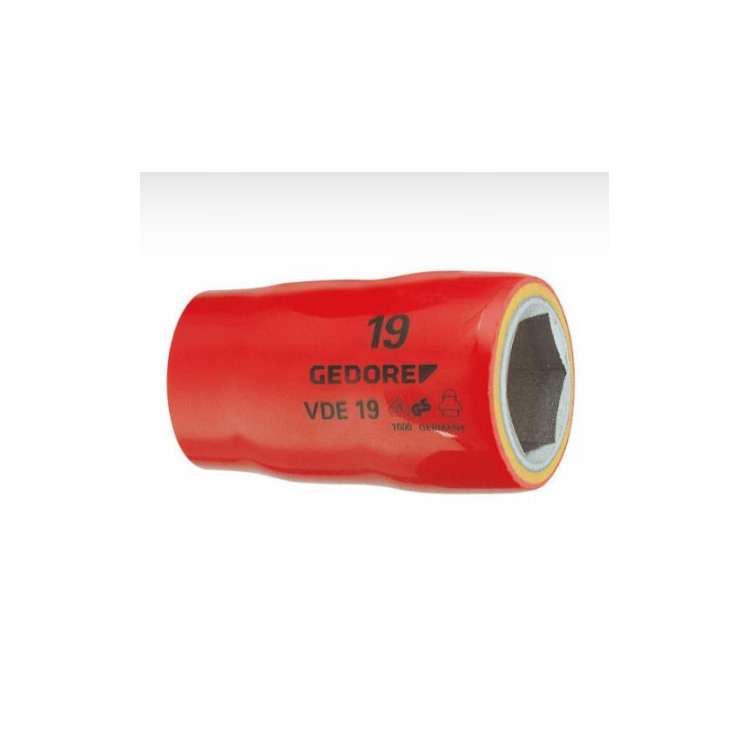 Soquete Sextavado Isolado VDE 1/2 - 10mm -SATA-ST14010SC