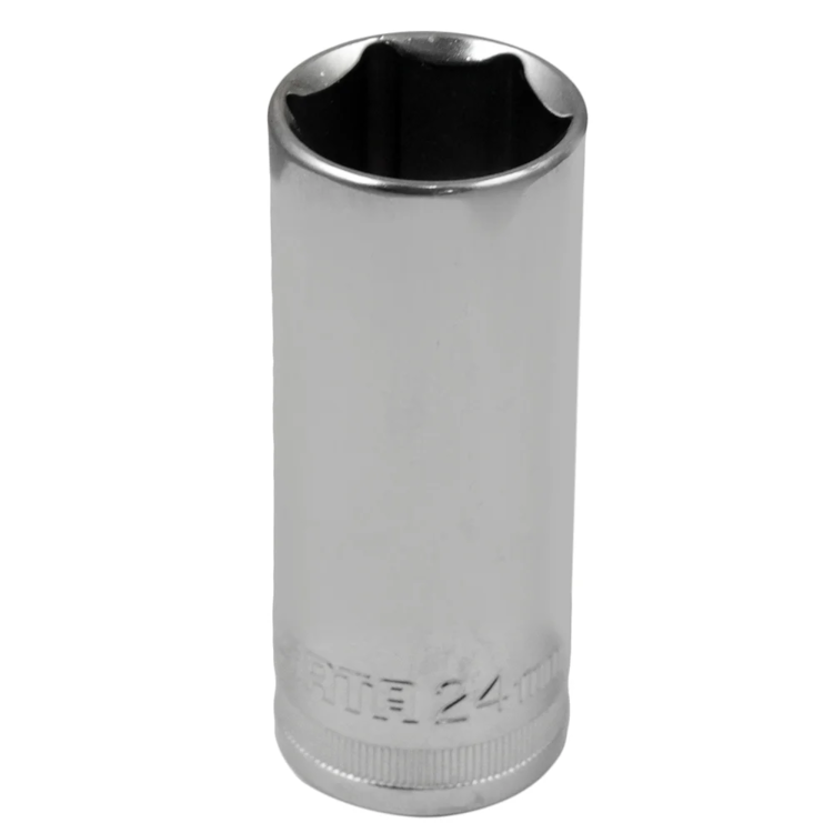 Soquete Sextavado Longo 1/2 24 mm - SATA - ST13414SC