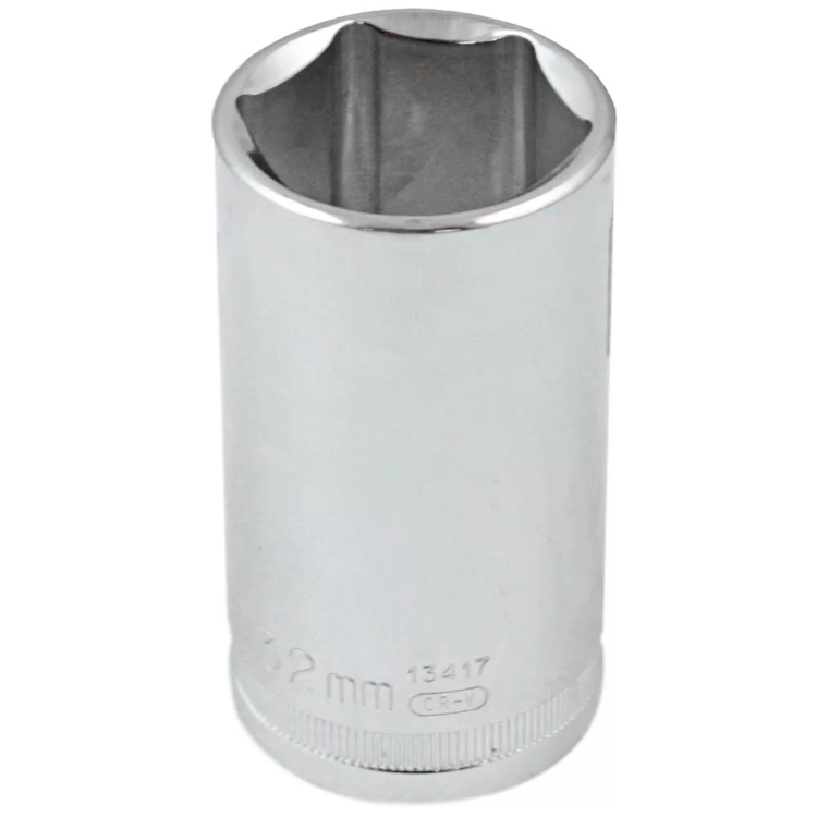 Soquete Sextavado Longo 1/2 32 mm - SATA - ST13417SC