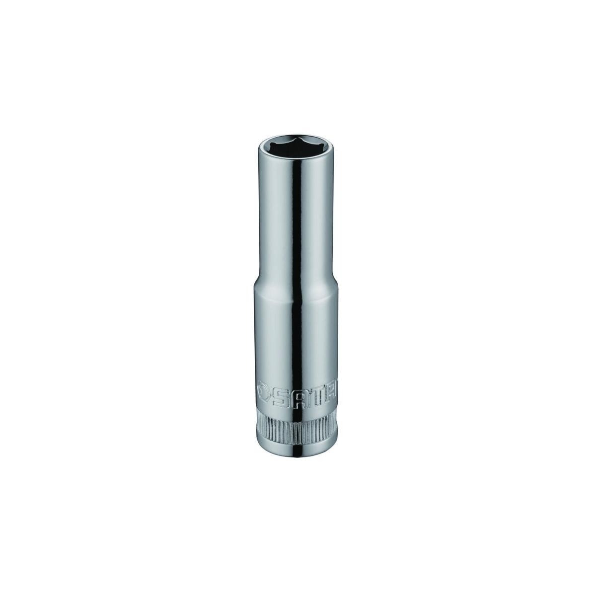 Soquete Sextavado Longo CR-V 20mm Encaixe de 3/8" - SATA-ST12413SC