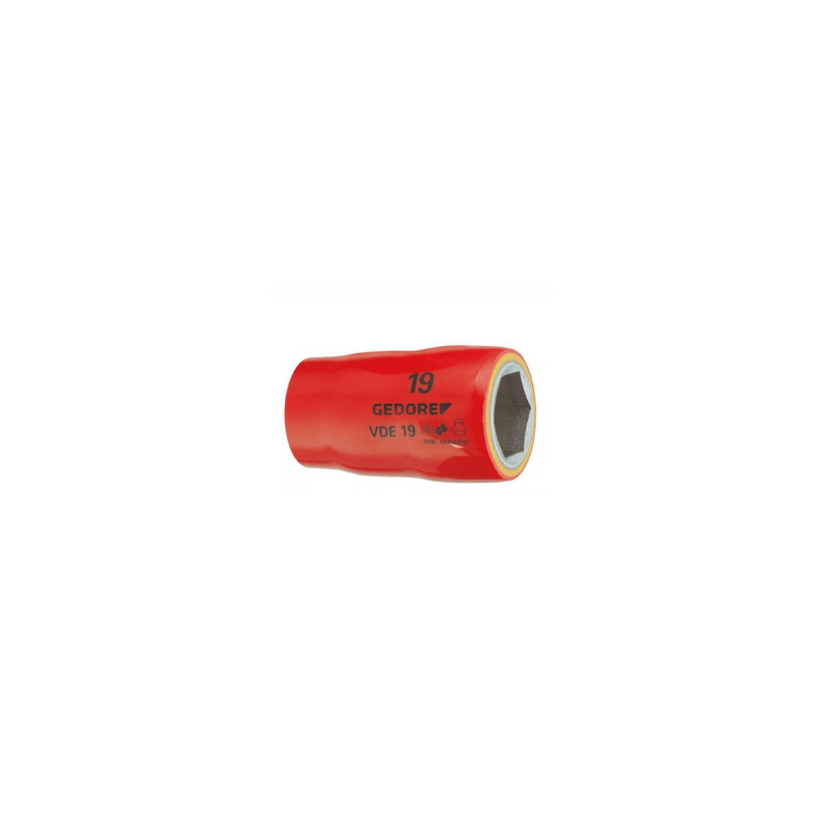 Soquete Sextavado VDE 10 mm com Encaixe 1/2" - GEDORE-091765
