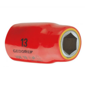 Soquete Sextavado VDE 10 mm com Encaixe 1/2" - GEDORE-091765