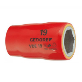 Soquete Sextavado VDE 11 mm com Encaixe 1/2" - GEDORE-091766