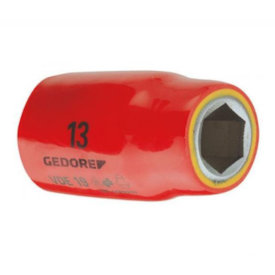Soquete Sextavado VDE 11 mm com Encaixe 1/2" - GEDORE-091766
