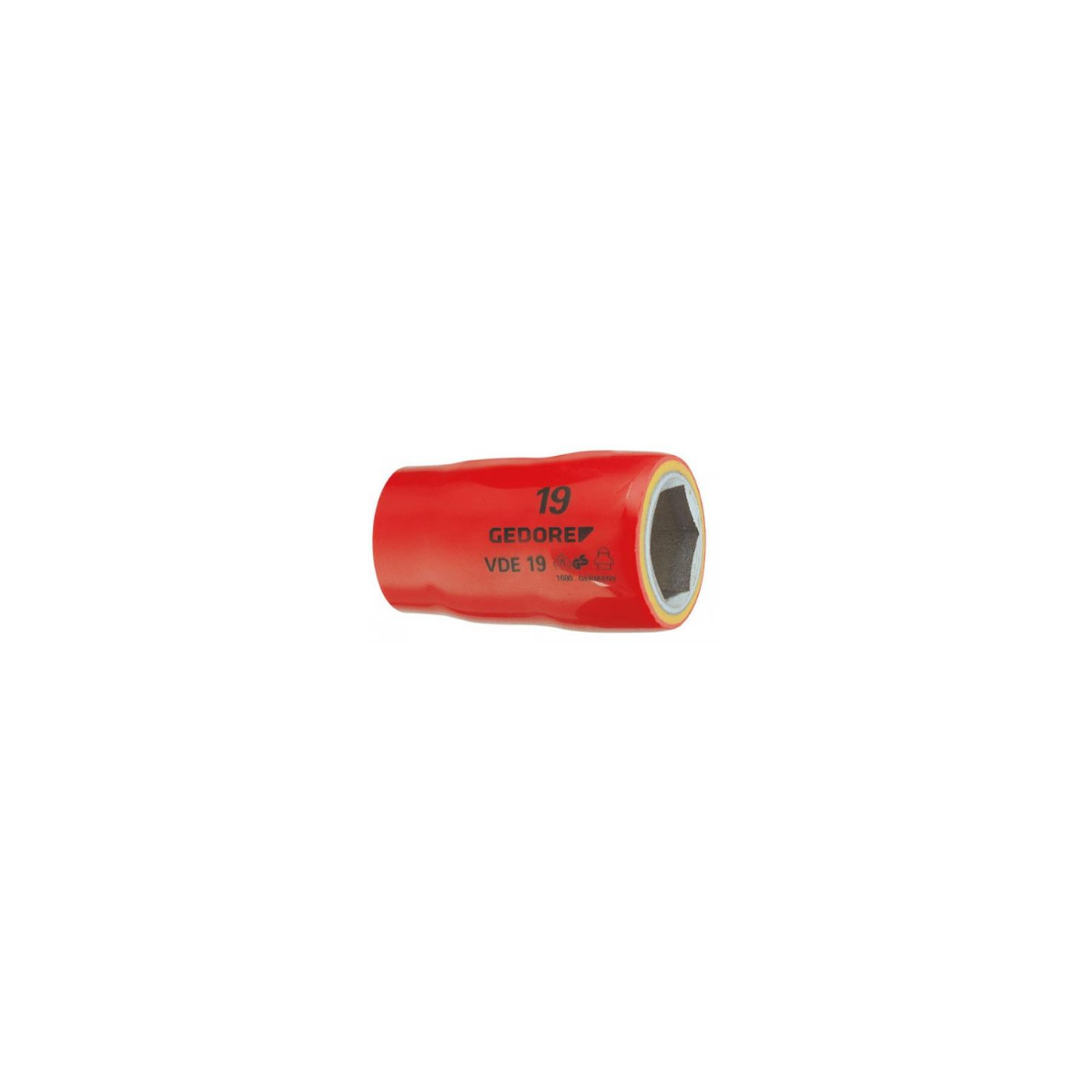 Soquete Sextavado VDE 13 mm com Encaixe 1/2" - GEDORE-091768