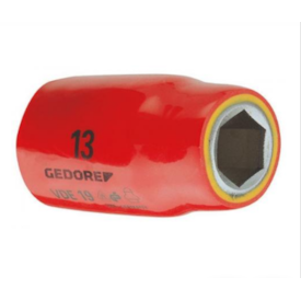 Soquete Sextavado VDE 13 mm com Encaixe 1/2" - GEDORE-091768