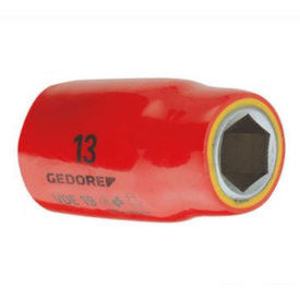 Soquete Sextavado VDE 16 mm com Encaixe 1/2" - GEDORE-091864