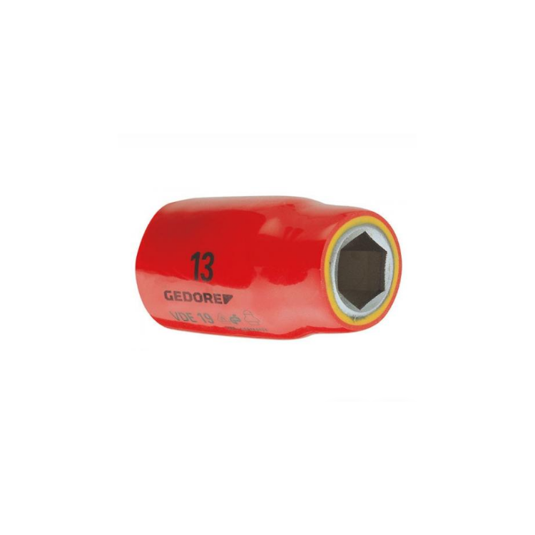 Soquete Sextavado VDE 16 mm com Encaixe 1/2" - GEDORE-091864