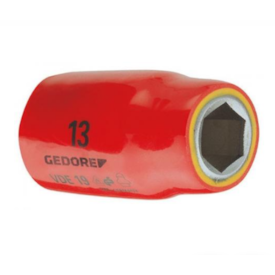 Soquete Sextavado VDE 17 mm com Encaixe 1/2" - GEDORE-091771