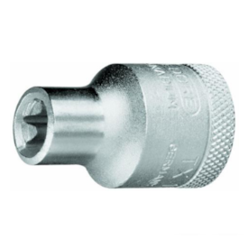 Soquete Torx GTX TX19-E16 com Encaixe 1/2" - GEDORE-015631