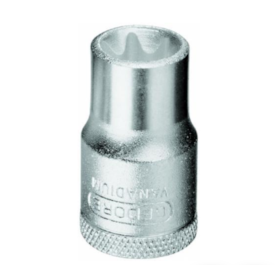 Soquete Torx GTX TX19-E18 com Encaixe 1/2" - GEDORE-015633