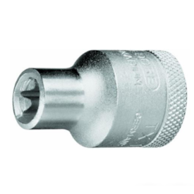 Soquete Torx GTX TX19-E18 com Encaixe 1/2" - GEDORE-015633