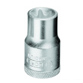 Soquete Torx GTX TX19-E24 com Encaixe 1/2" - GEDORE-015639