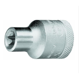 Soquete Torx GTX TX19-E24 com Encaixe 1/2" - GEDORE-015639