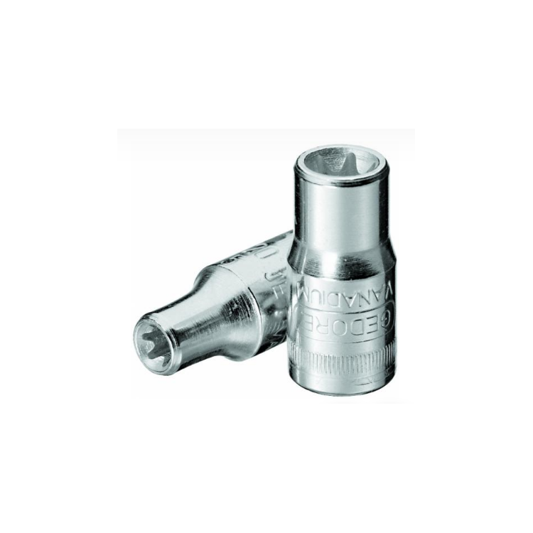 Soquete Torx GTX TX20-E4 com Encaixe 1/4" - GEDORE-013601