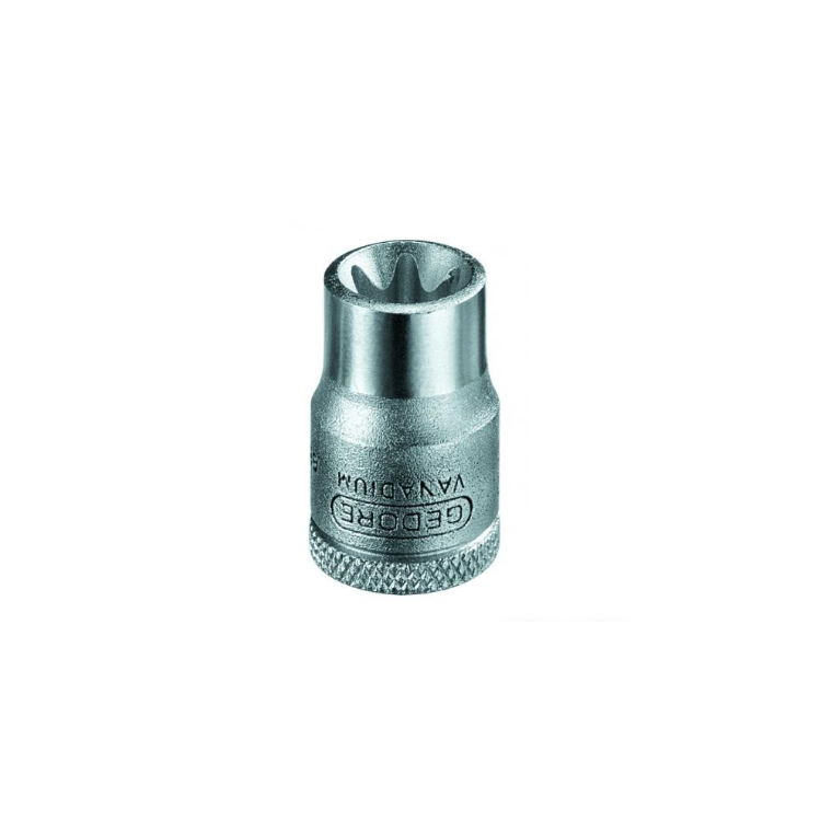 Soquete Torx GTX TX30-E10 com Encaixe 3/8" - GEDORE-014605