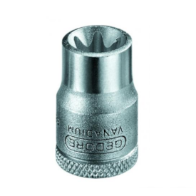 Soquete Torx GTX TX30-E12 com Encaixe 3/8" - GEDORE-014607