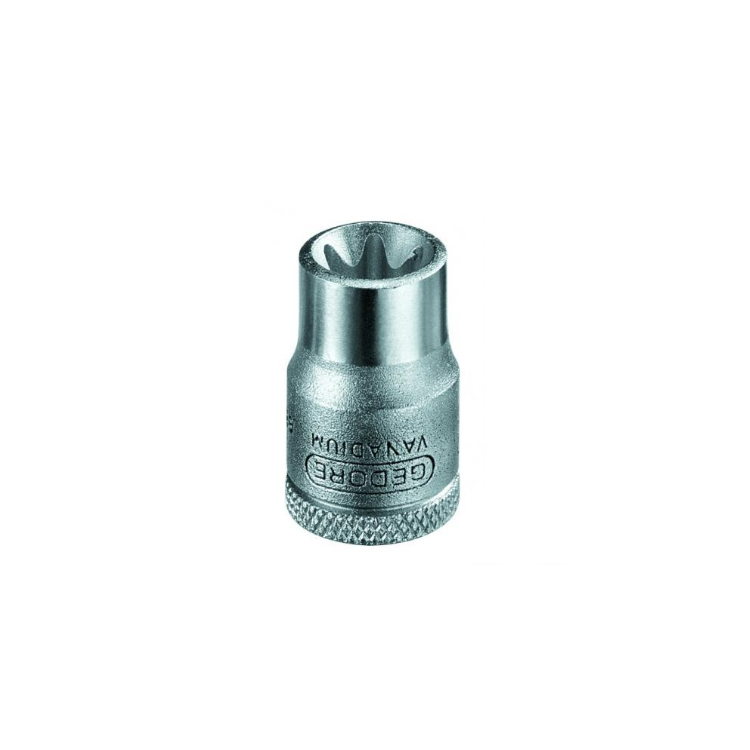Soquete Torx GTX TX30-E12 com Encaixe 3/8" - GEDORE-014607