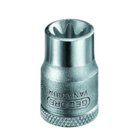 Soquete Torx GTX TX30-E14 com Encaixe 3/8" - GEDORE-014609