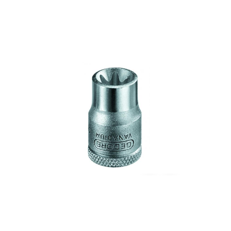 Soquete Torx GTX TX30-E7 com Encaixe 3/8" - GEDORE-014602