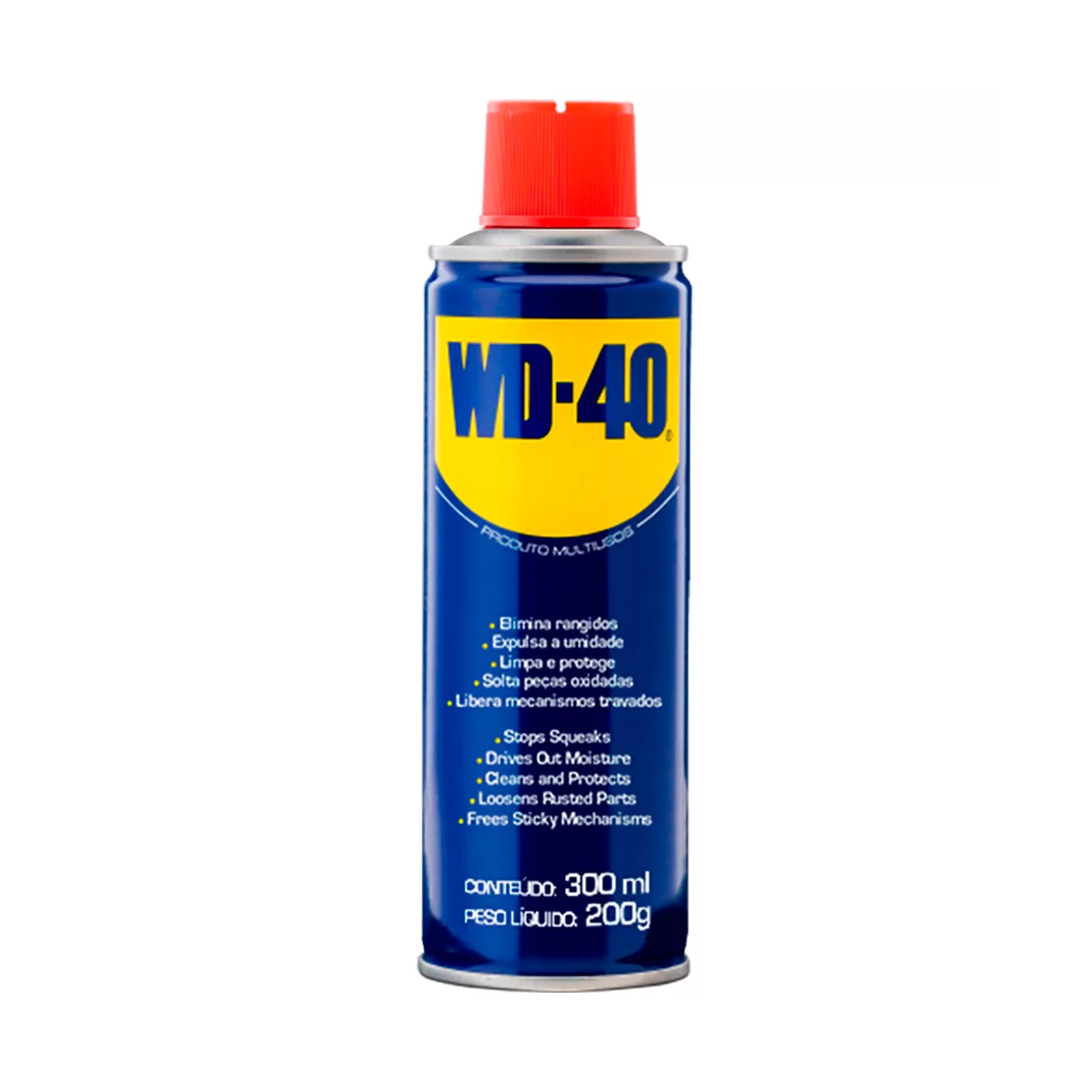 Spray Lubrificante Aerosol Tradicional PMU 300ML - WD40 - 912050
