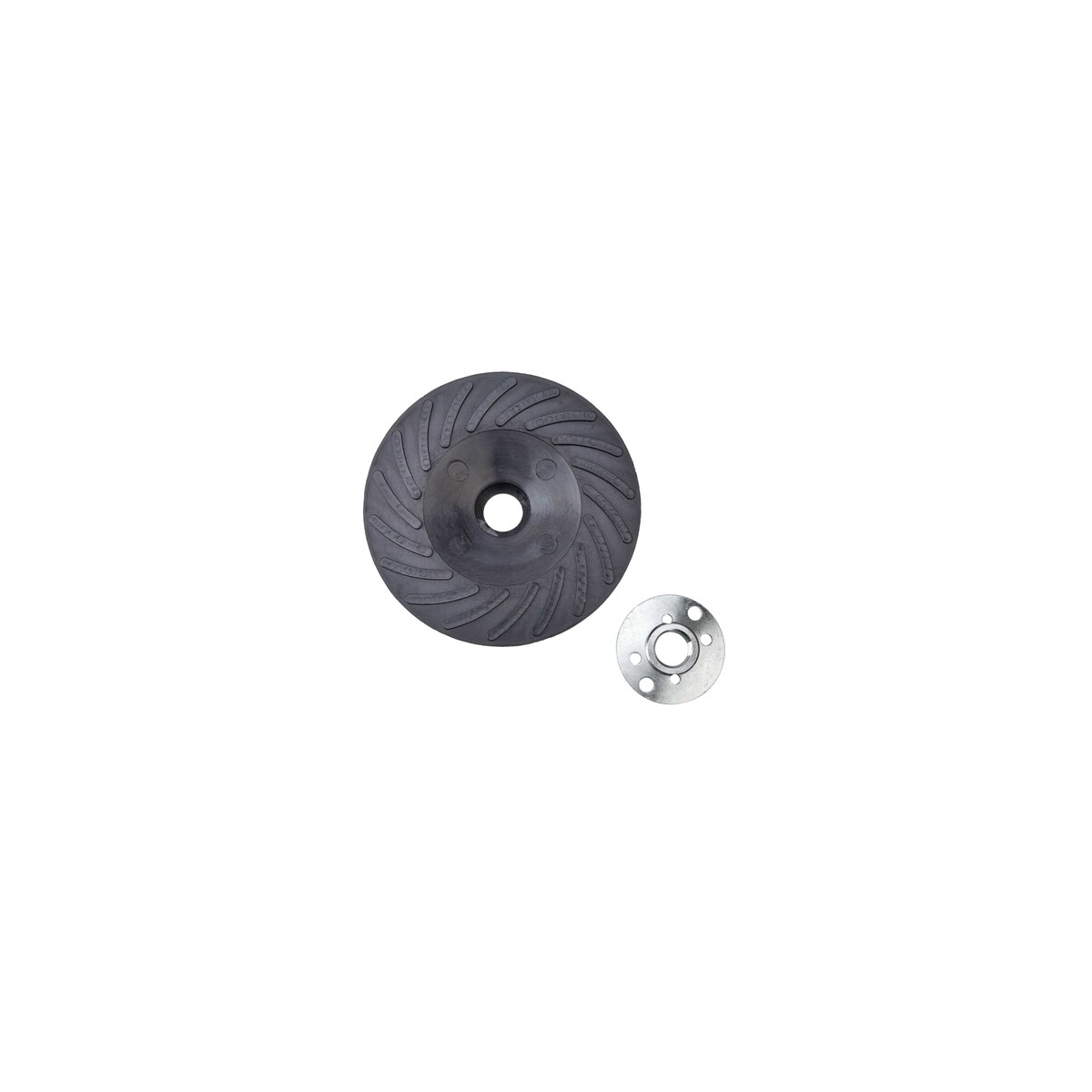 Suporte Disco de Lixa M14 Semi Rígido Estriado 4.1/2 Pol. - DEWALT-DABP4SRM14