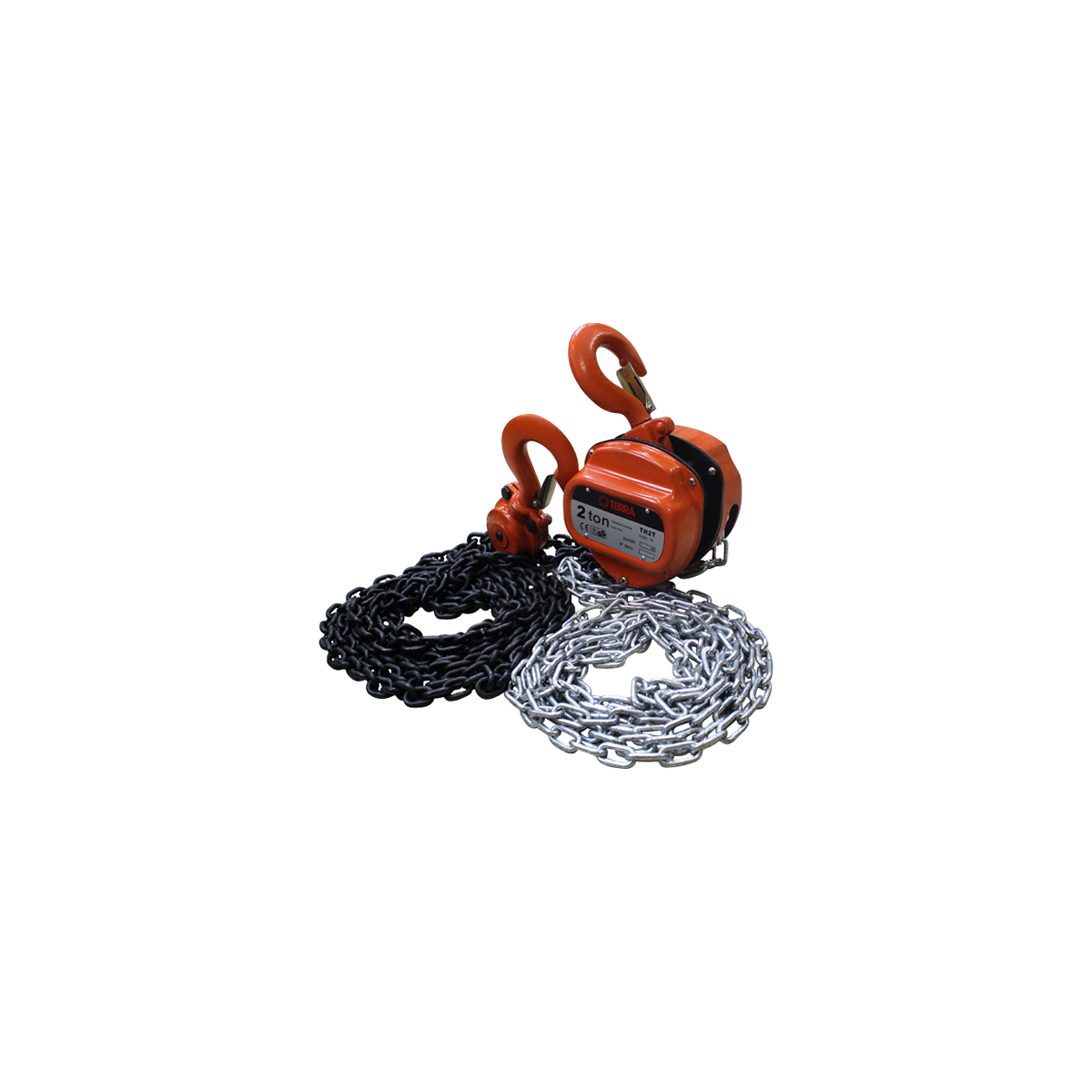 Talha Manual 2 Toneladas Corrente 5 Metros - TERRA-705096