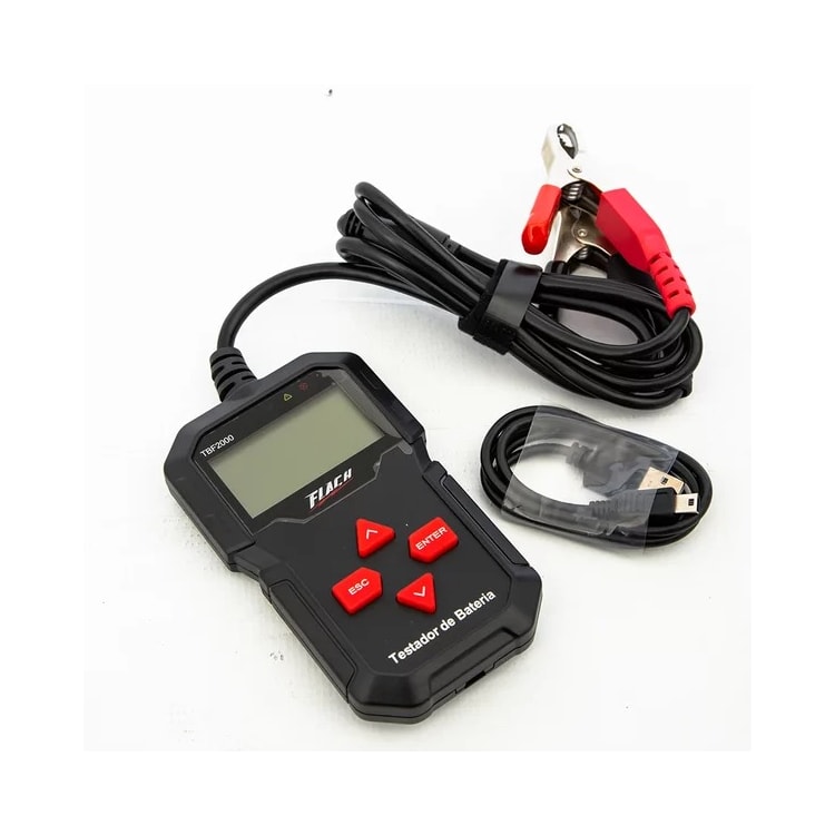Testador De Bateria Digital 12V - FLACH-TBF2000