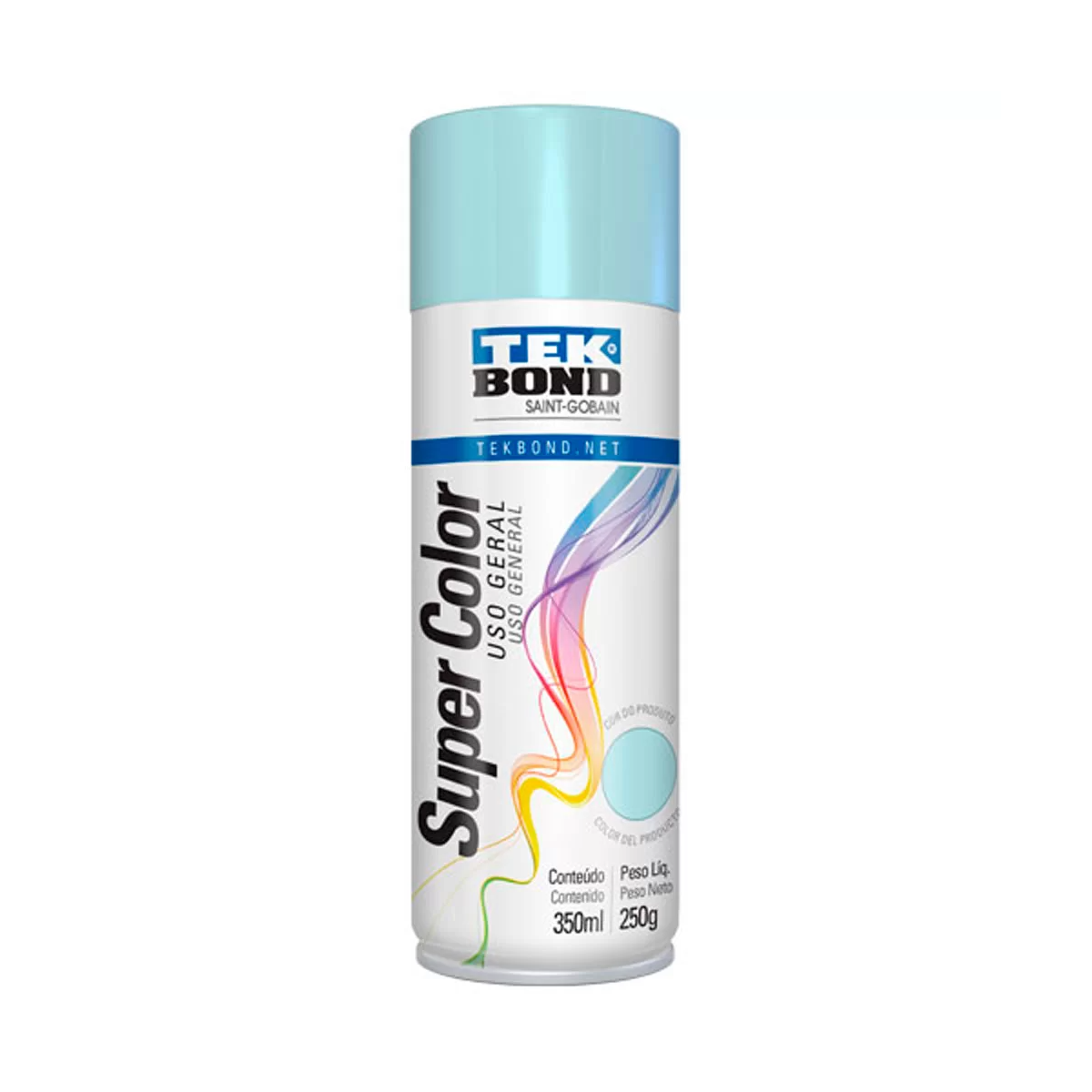 Tinta Spray De Uso Geral Azul Claro 350ML - TEKBOND-23071006900