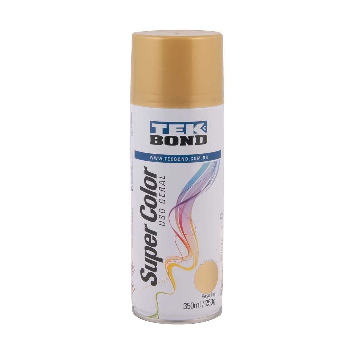 Tinta Spray De Uso Geral Dourado 350ML - TEKBOND-23051006900